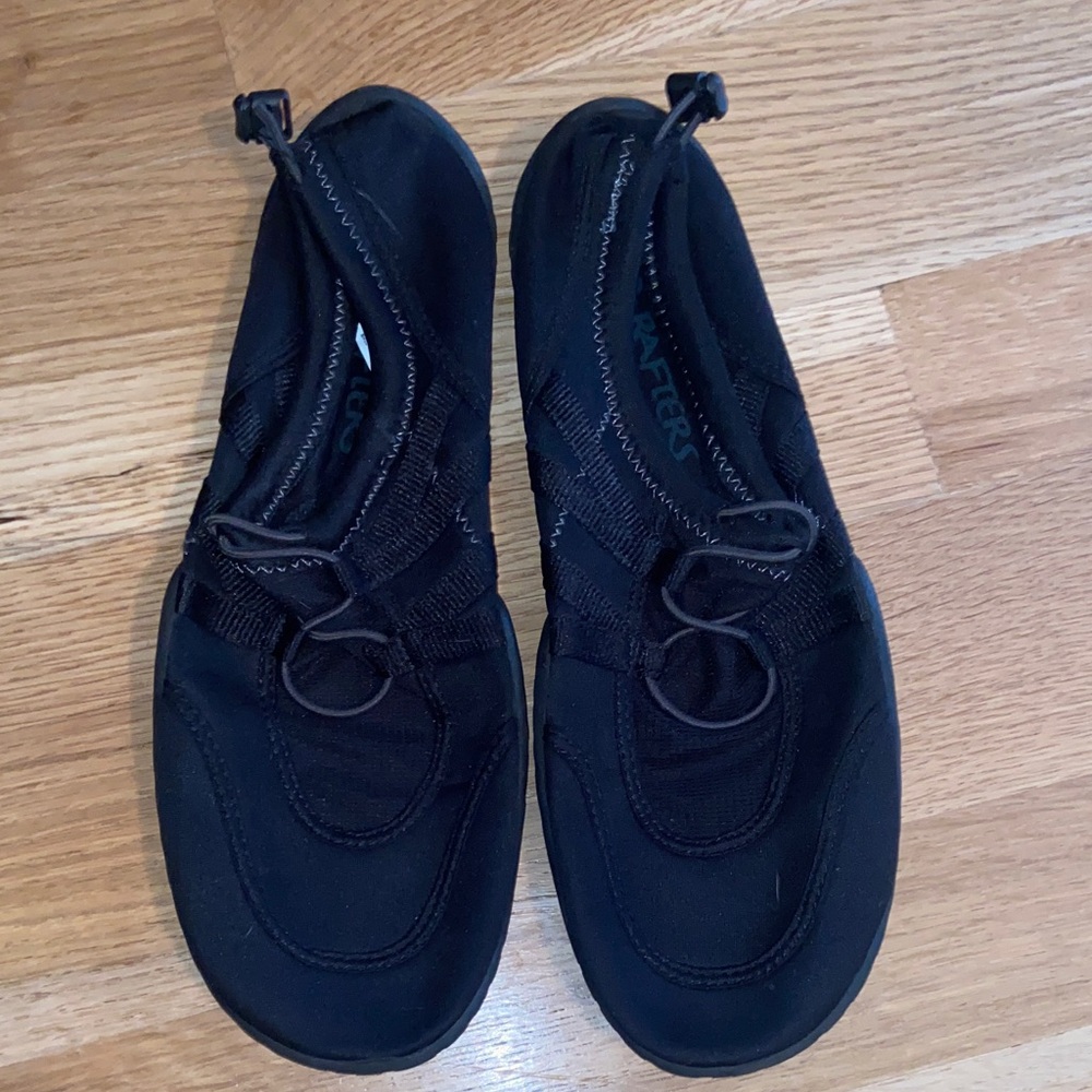 River Rafting Ocean Lake Swimming Snorkeling Slip-On Waterproof Shoes 12 Black